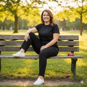 Jake & Co. Women’s XL - Black Joggers - High Rise- Athleisure Active Wear